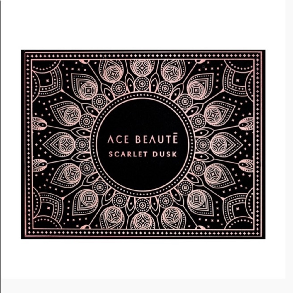 Ace beaute scarlet dusk palette